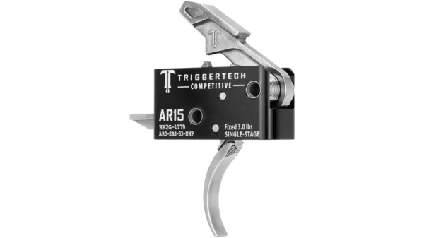 Triggertech AR15 Single-Stage Competitive Pro Curved Trigger - Image 6